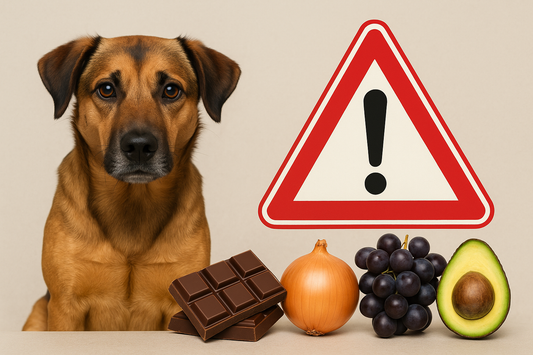 Gefährliche und giftige Lebensmittel für Hunde