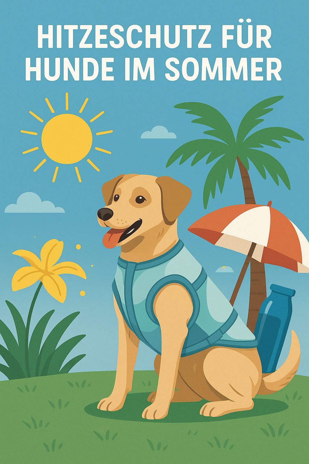 Hitzeschutz für Hunde im Sommer – So bleibt dein Liebling cool!