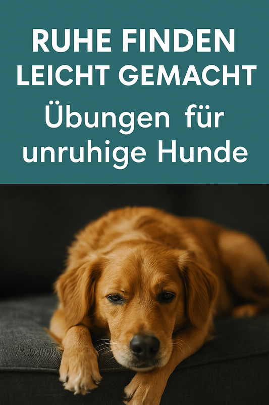 Ruhe finden leicht gemacht – Übungen für unruhige Hunde