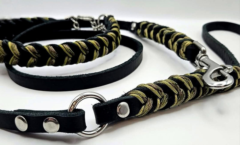 Fettleder-Leinen & Halsbänder von Smoffy